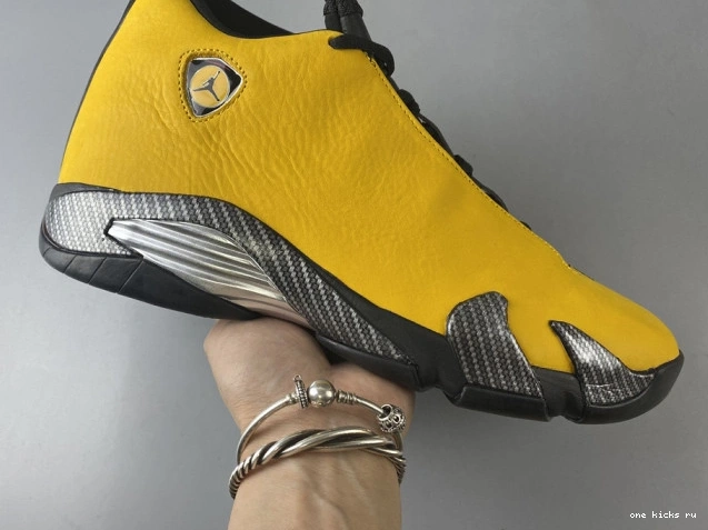Rep JORDAN GOLD AIR 14 BQ3685-706 RETRO UNIVERSITY 0724
